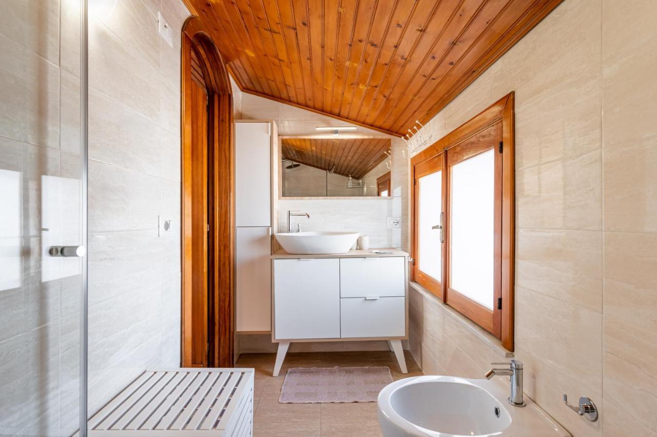 Naxos Charming Penthouse With Swimming Pool X6 Apartment Giardini Naxos Bagian luar foto